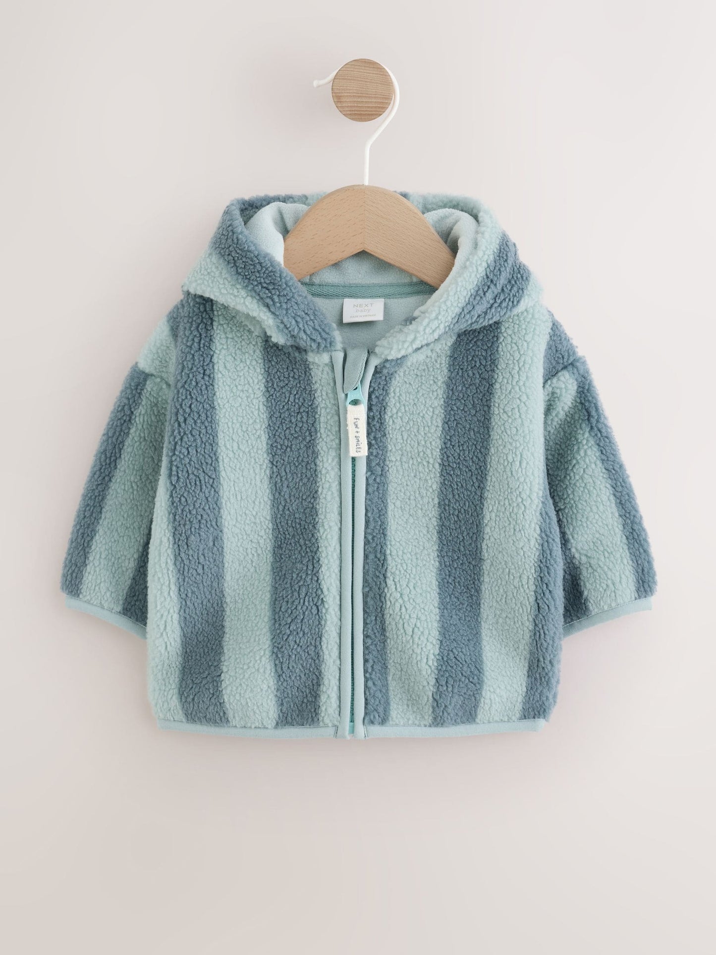 Dsiney Kidz - Blue Stripe Fleece Baby Zip Jacket (0mths-2yrs) image 5
