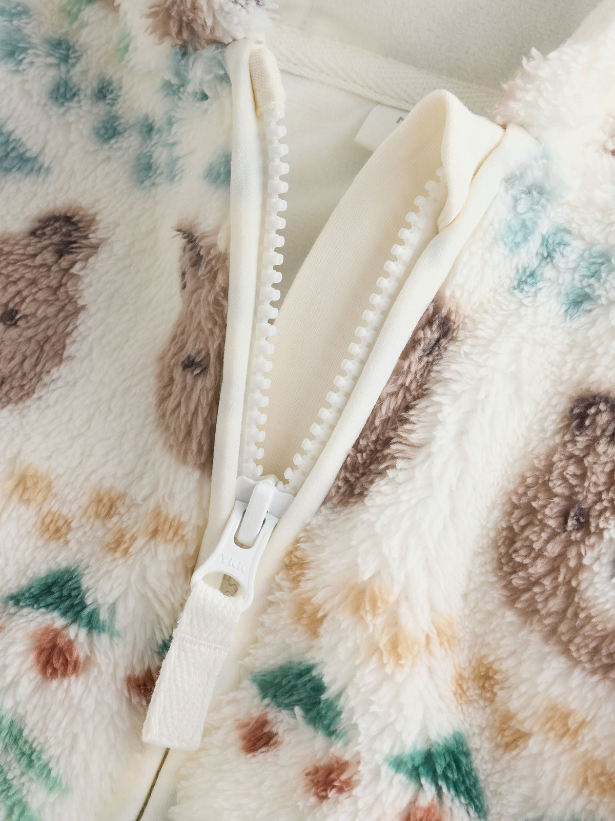 Dsiney Kidz - Green Fairisle Fleece Baby Zip Jacket (0mths-2yrs) image 4