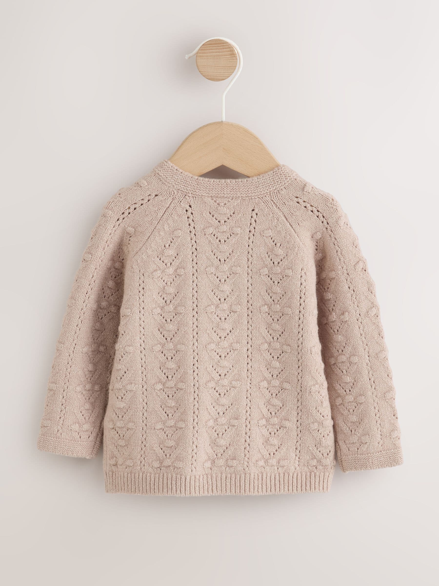 Dsiney Kidz - Neutral Stitch Knitted Soft Touch Baby Cardigan image 2