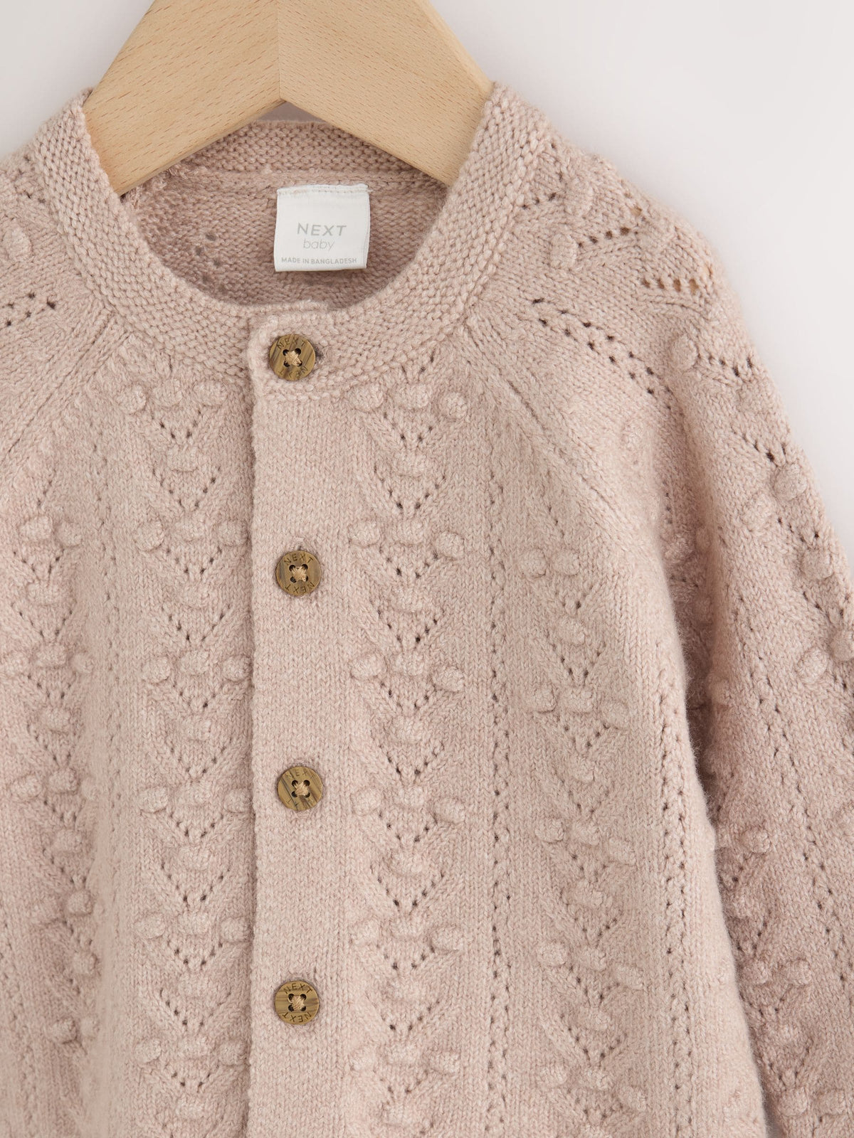 Dsiney Kidz - Neutral Stitch Knitted Soft Touch Baby Cardigan image 3