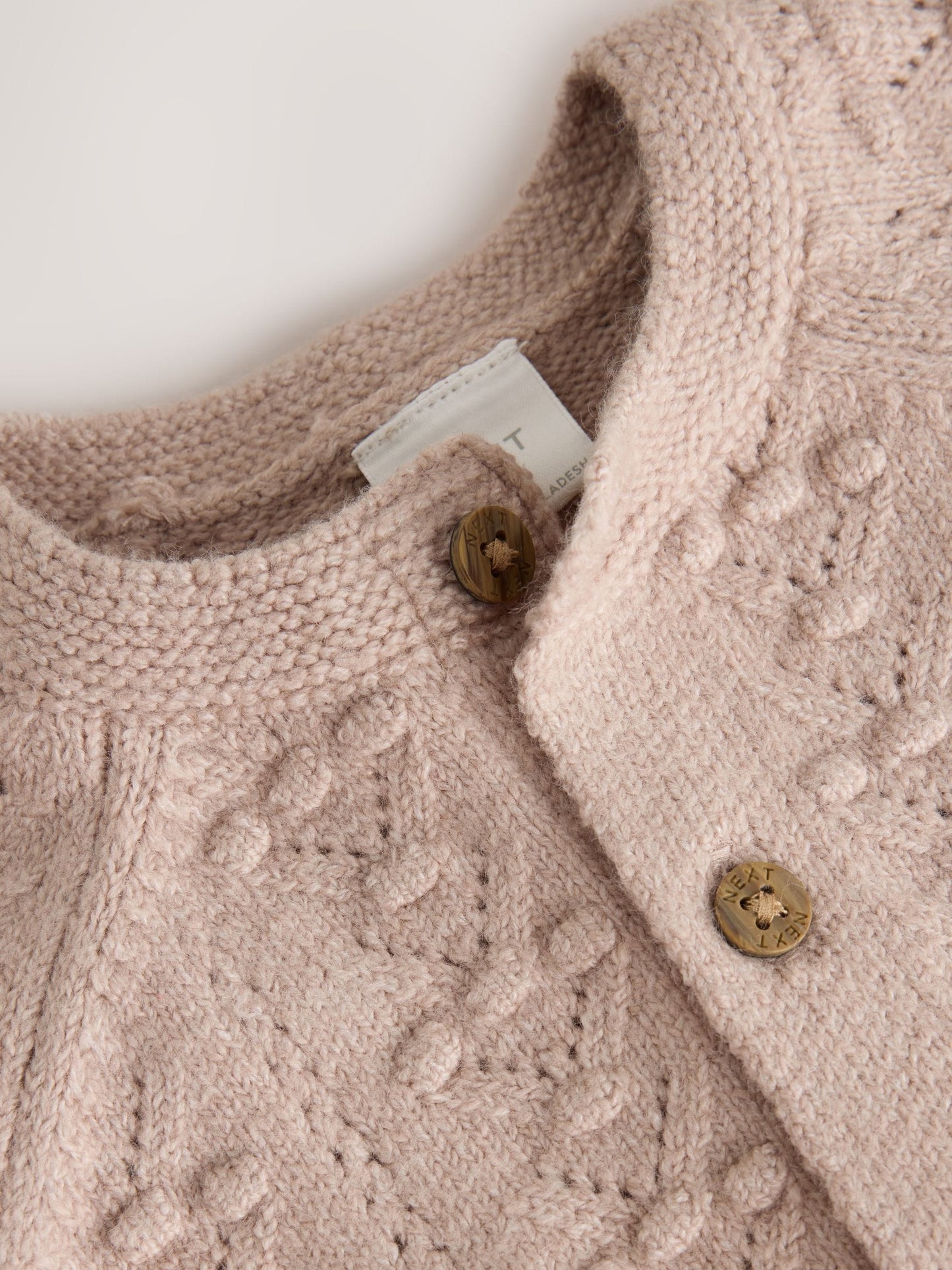 Dsiney Kidz - Neutral Stitch Knitted Soft Touch Baby Cardigan image 4