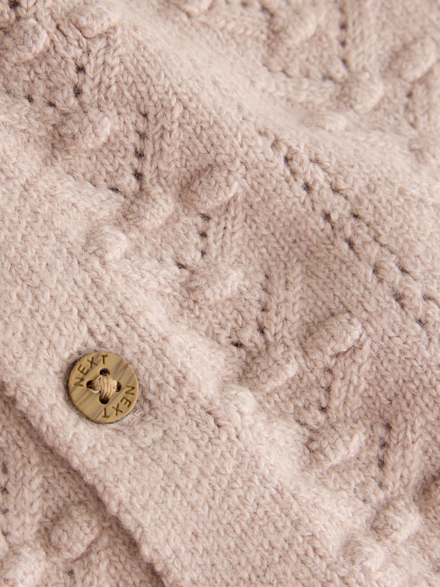 Dsiney Kidz - Neutral Stitch Knitted Soft Touch Baby Cardigan image 5