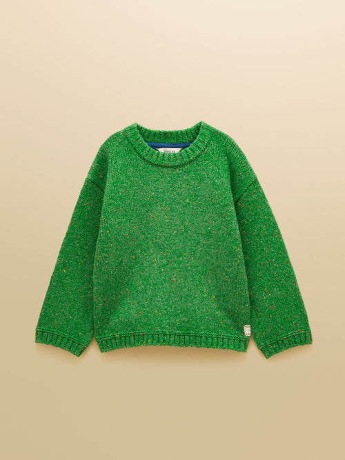 Dsiney Kidz - Joules Kids' Fisherman Green Rib Jumper image 1