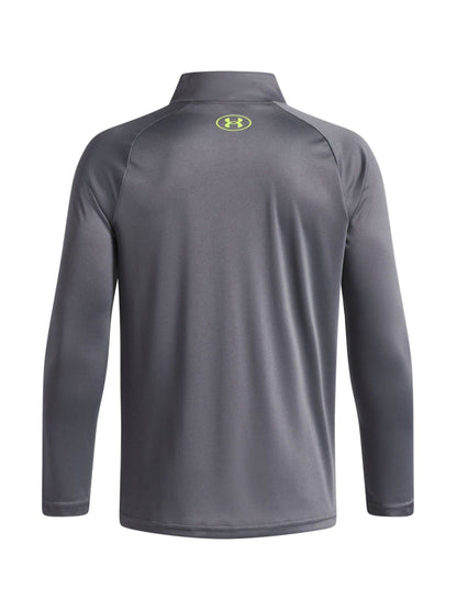 Dsiney Kidz - Under Armour Grey Tech 2.0 HalfZip Long Sleeve Top image 2
