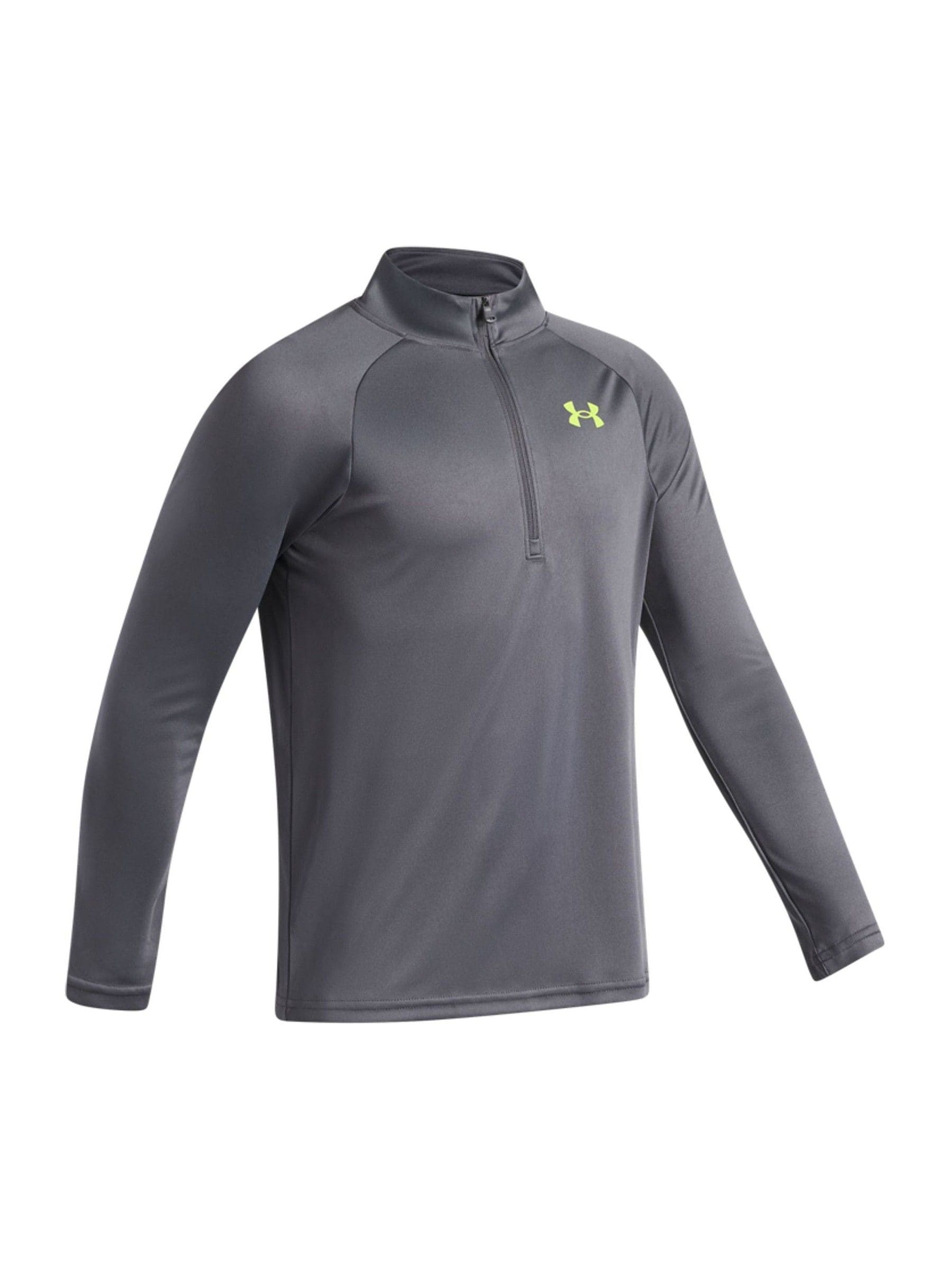 Dsiney Kidz - Under Armour Grey Tech 2.0 HalfZip Long Sleeve Top image 3