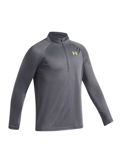 Dsiney Kidz - Under Armour Grey Tech 2.0 HalfZip Long Sleeve Top image 3