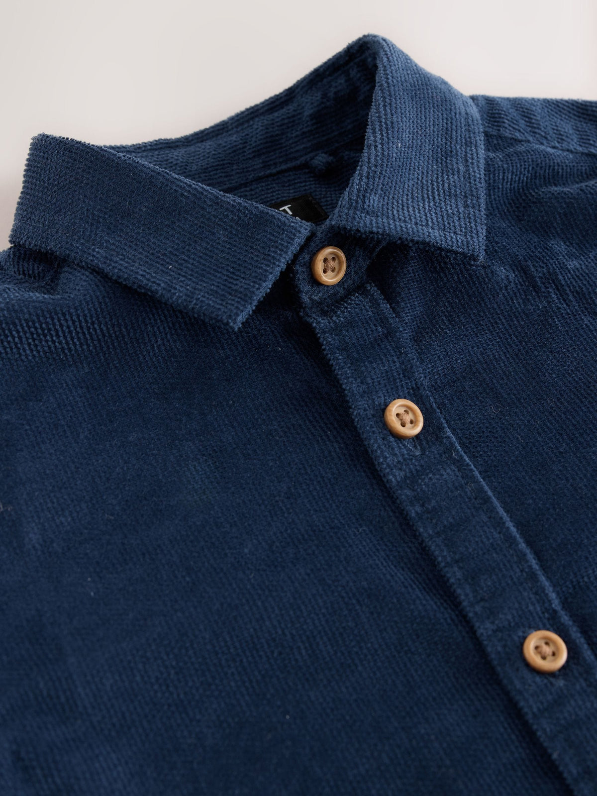 Dsiney Kidz - Navy Dog Embroidery Long Sleeve Cord Shirt (3mths-7yrs) image 4
