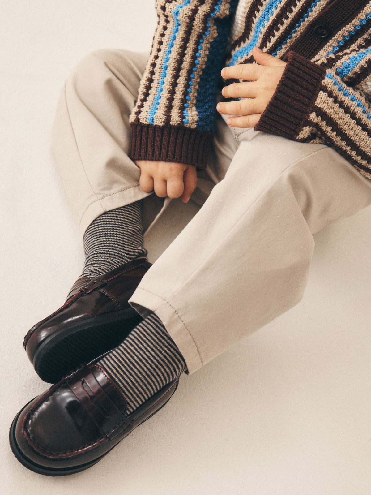 Dsiney Kidz - Burgundy Red Penny Loafers image 1