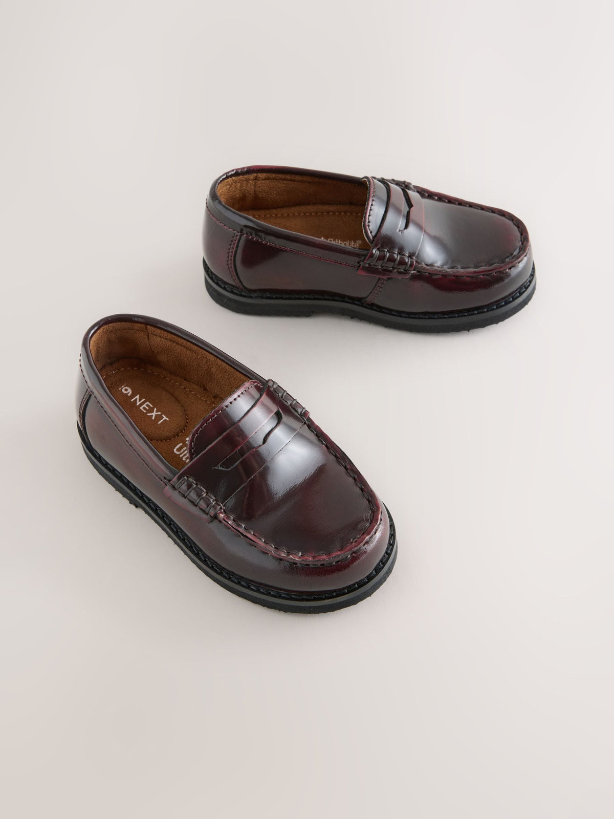 Dsiney Kidz - Burgundy Red Penny Loafers image 4