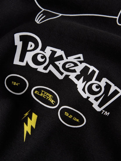 Black/White Pokémon Short Sleeve T-Shirt (3-16yrs) - image 2