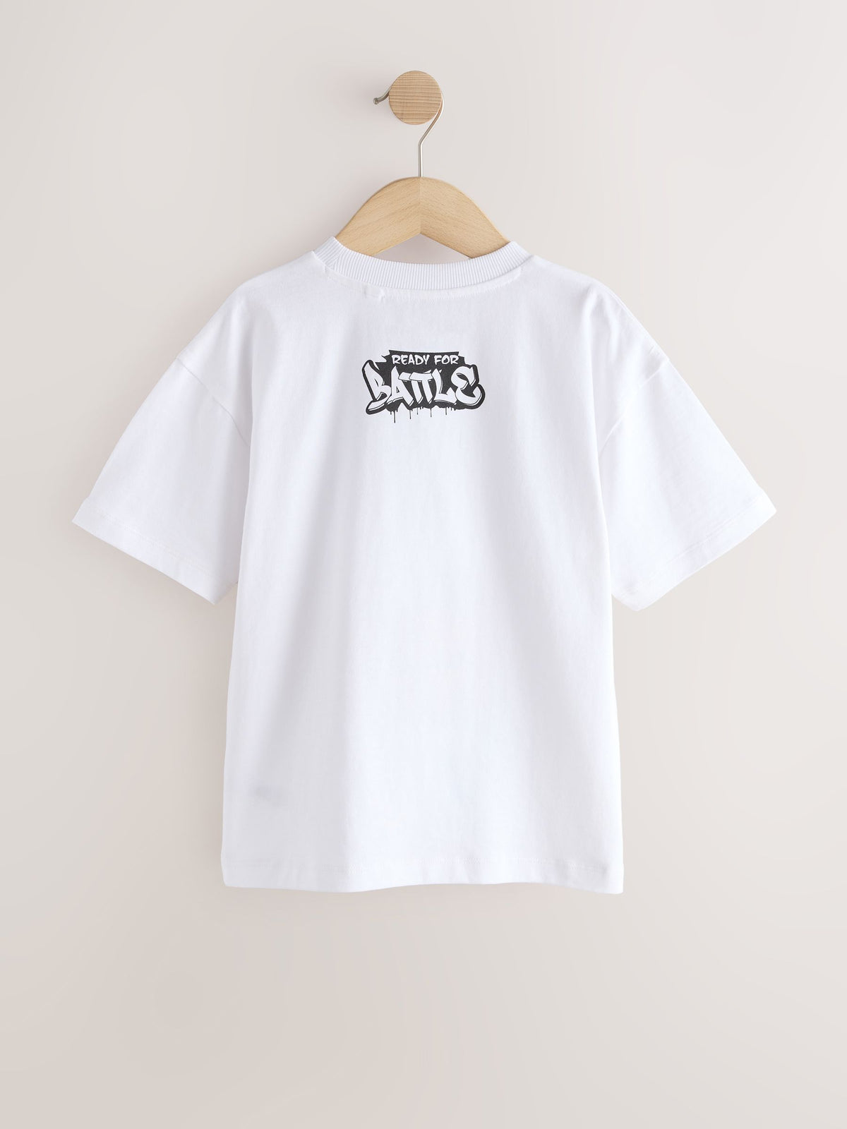 White Graffiti Pokémon Short Sleeve T-Shirt (3-16yrs) - image 2