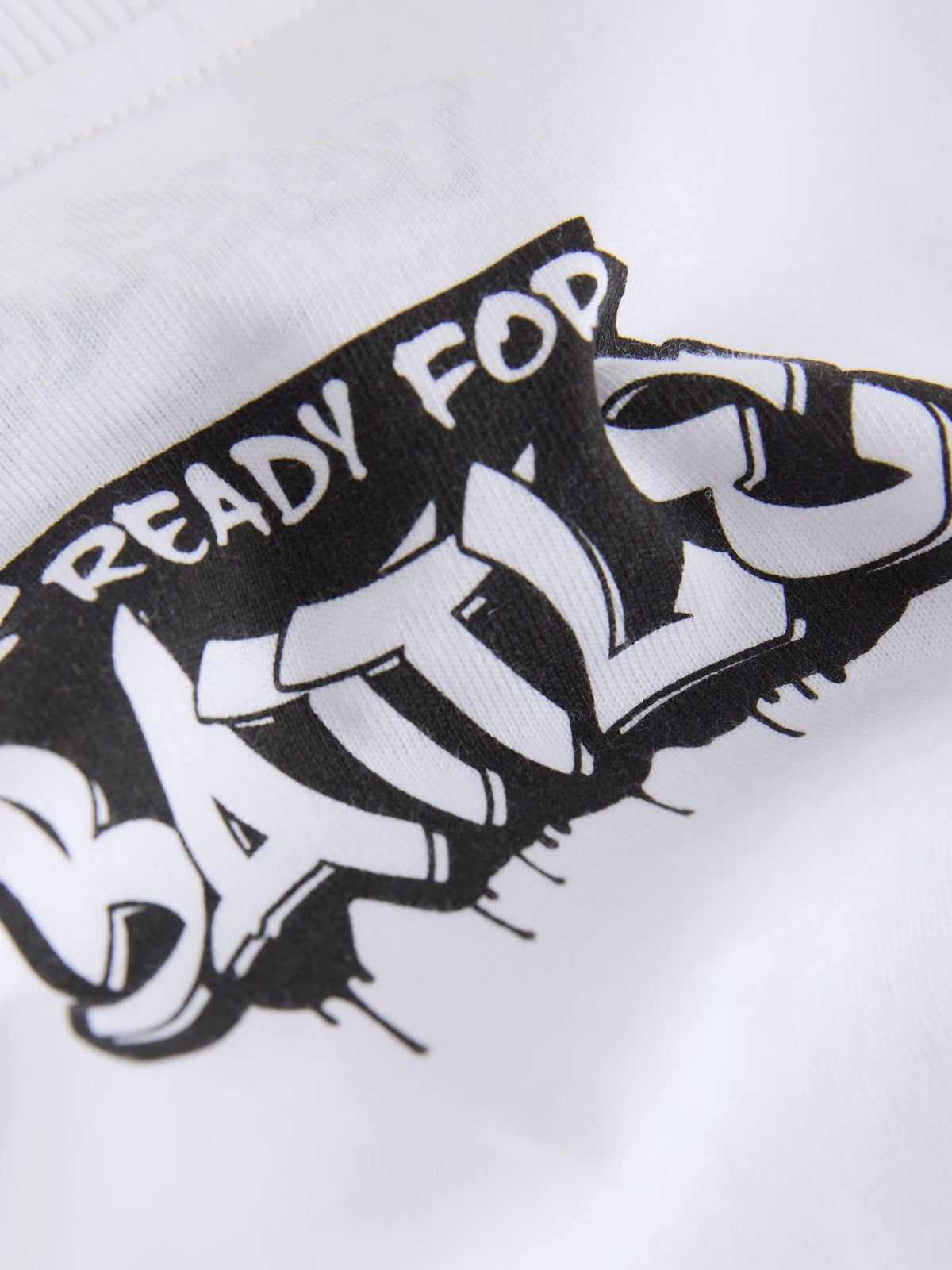 White Graffiti Pokémon Short Sleeve T-Shirt (3-16yrs) - image 3