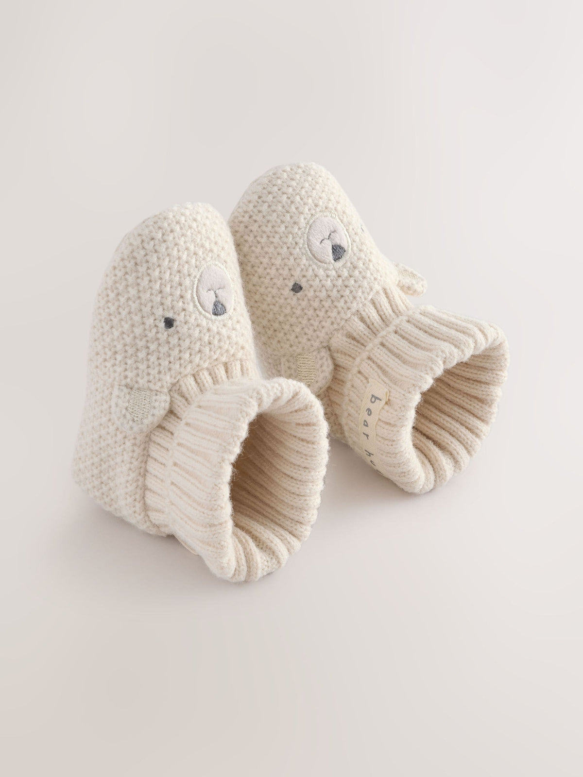 Neutral Bear Baby Sock Top Boot Shoes (0-18mths) image 4