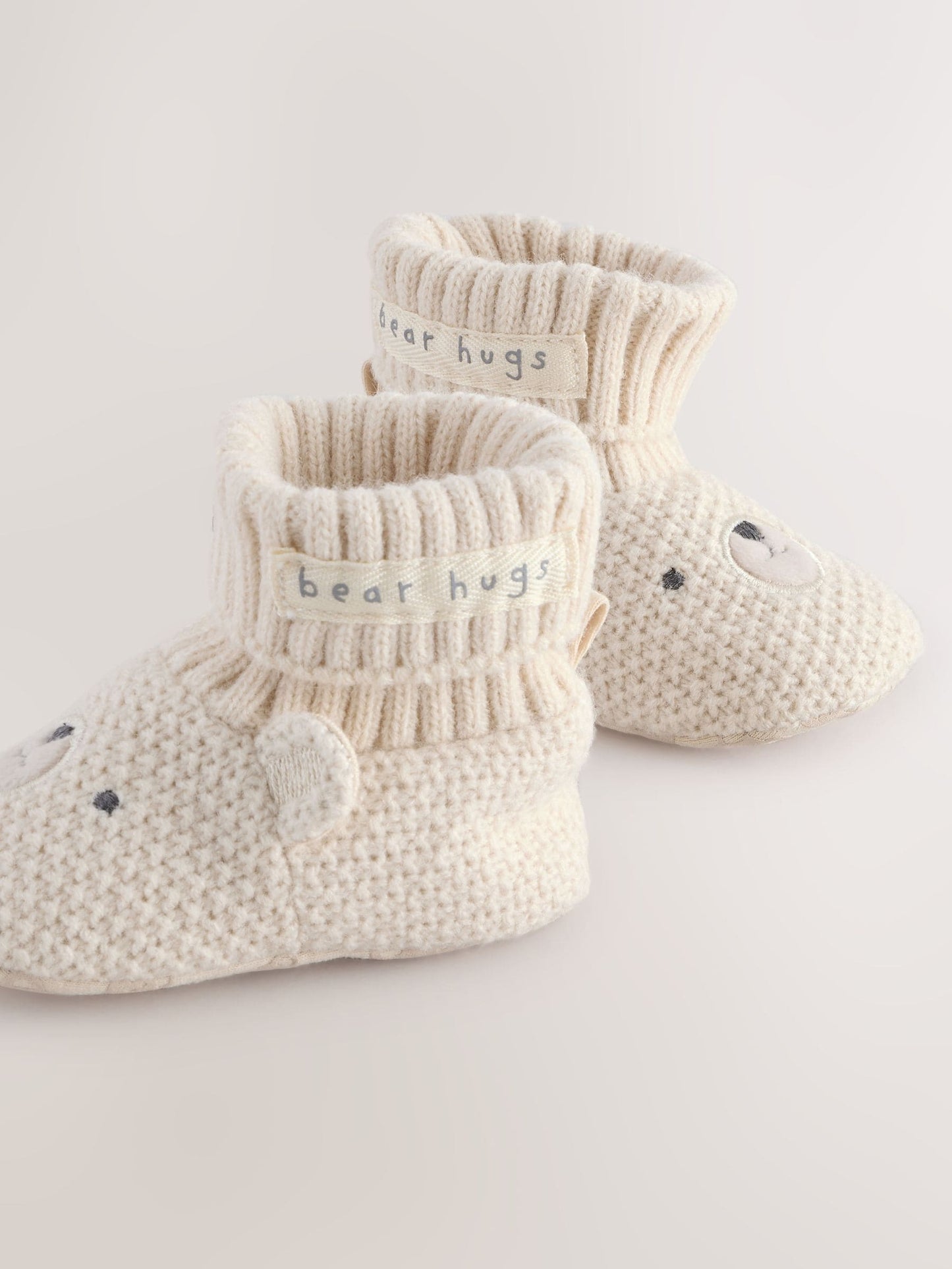 Neutral Bear Baby Sock Top Boot Shoes (0-18mths) image 5