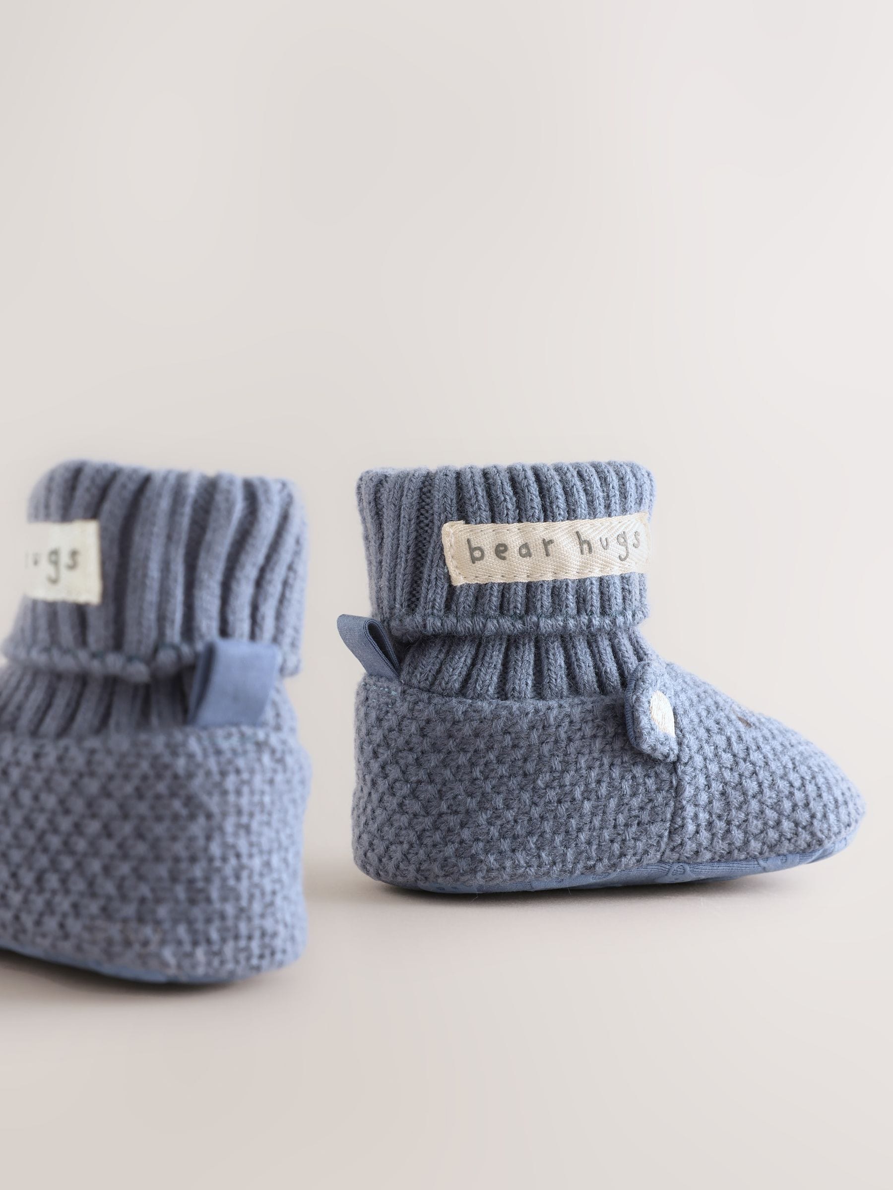 Blue Bear Baby Sock Top Boot Shoes (0-18mths) image 4