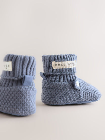 Blue Bear Baby Sock Top Boot Shoes (0-18mths) image 4