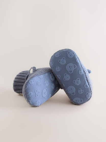 Blue Bear Baby Sock Top Boot Shoes (0-18mths) image 5
