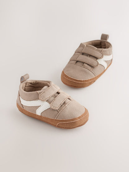 Neutral Touch Fastening Baby Trainers (0-2mths) image 1