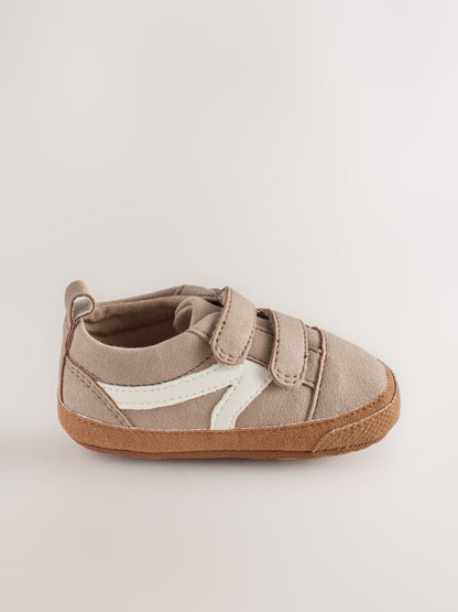 Neutral Touch Fastening Baby Trainers (0-2mths) image 2