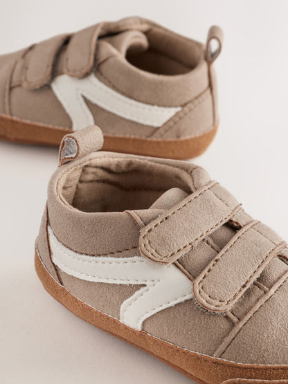 Neutral Touch Fastening Baby Trainers (0-2mths) image 3