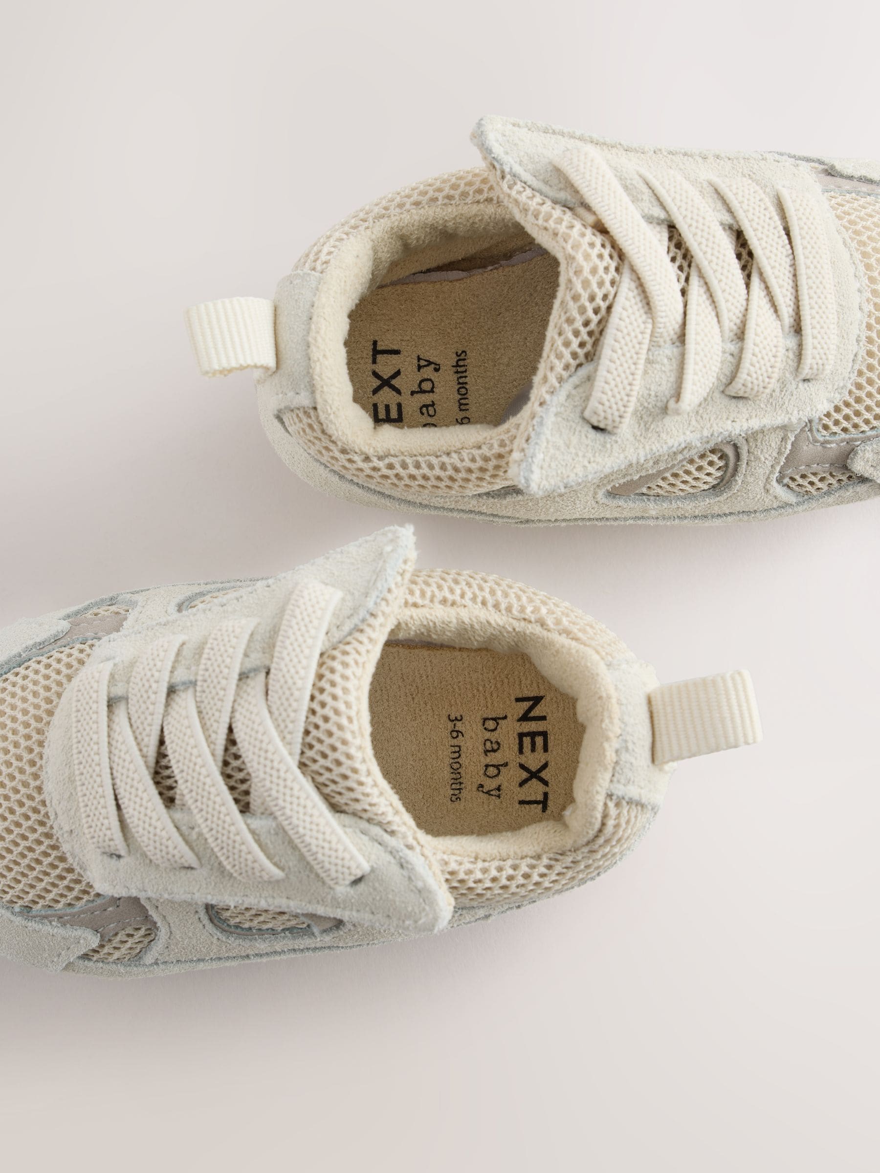 Neutral Touch Fastening Baby Trainers (0-2mths) image 4