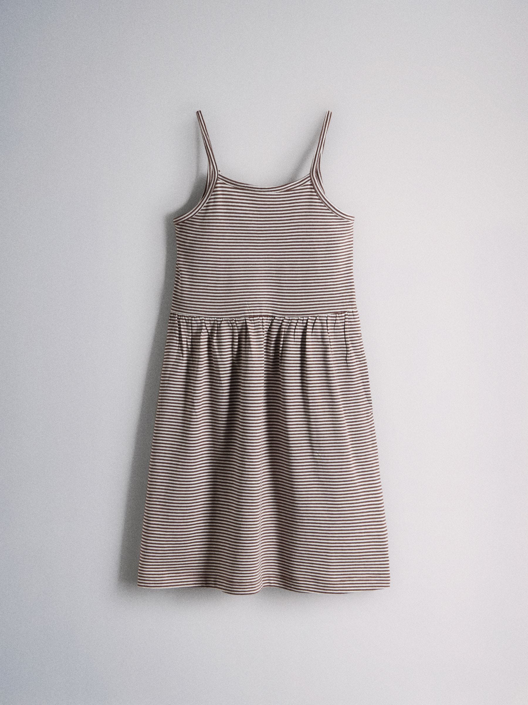 The Set 3 Pack Strappy Bowback Dresses Pink/Stripe/Brown image 6