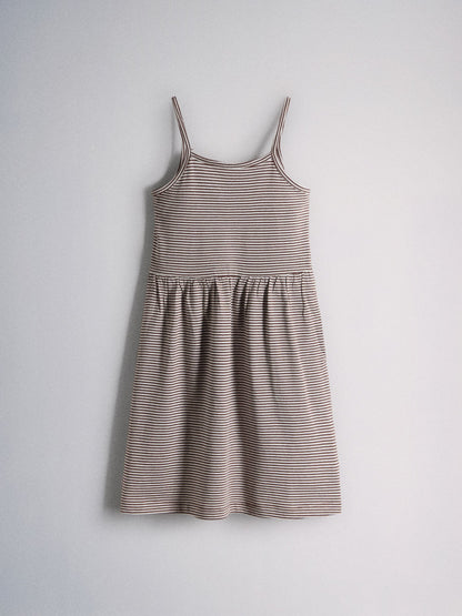 The Set 3 Pack Strappy Bowback Dresses Pink/Stripe/Brown image 6