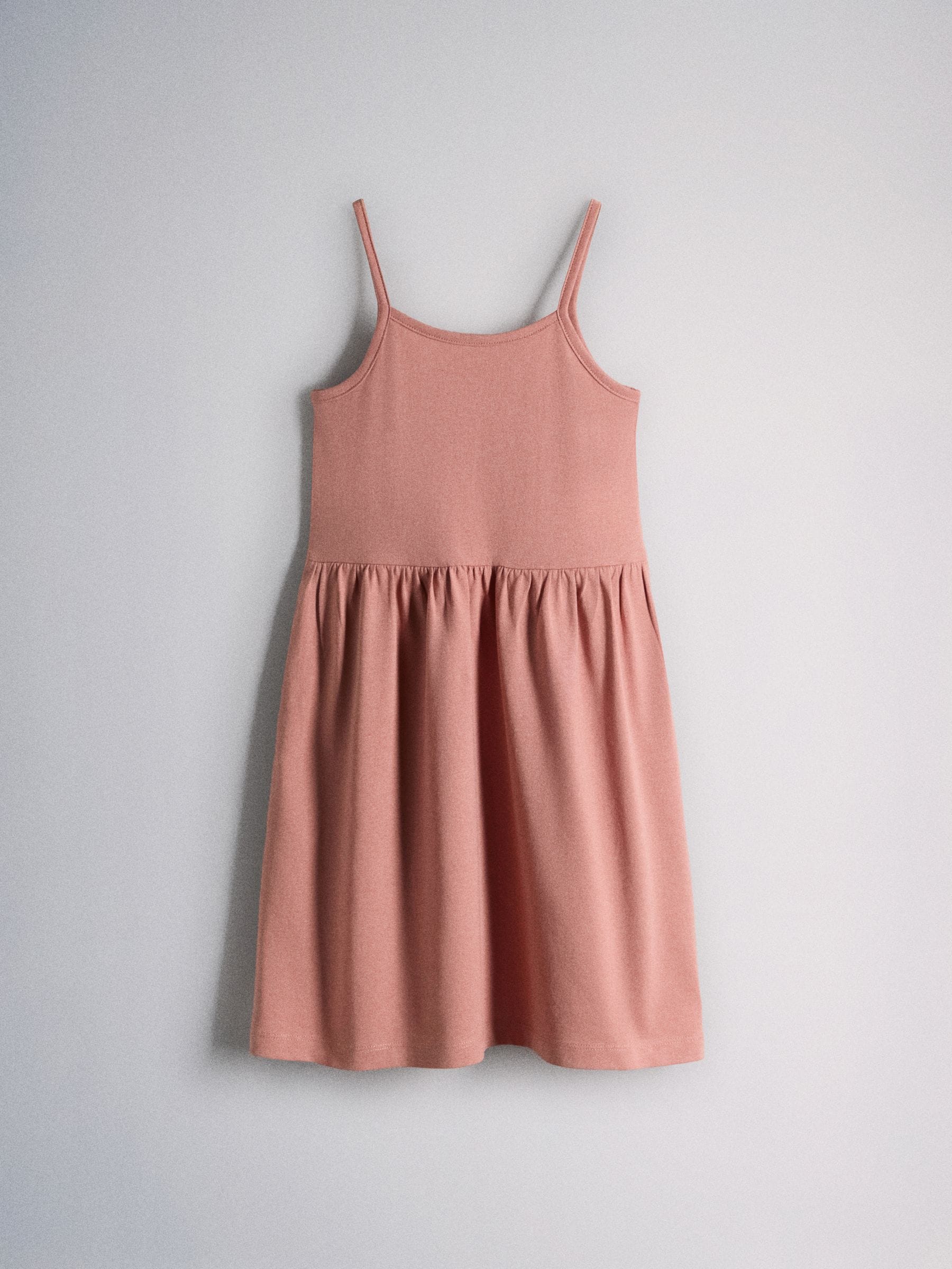 The Set 3 Pack Strappy Bowback Dresses Pink/Stripe/Brown image 8