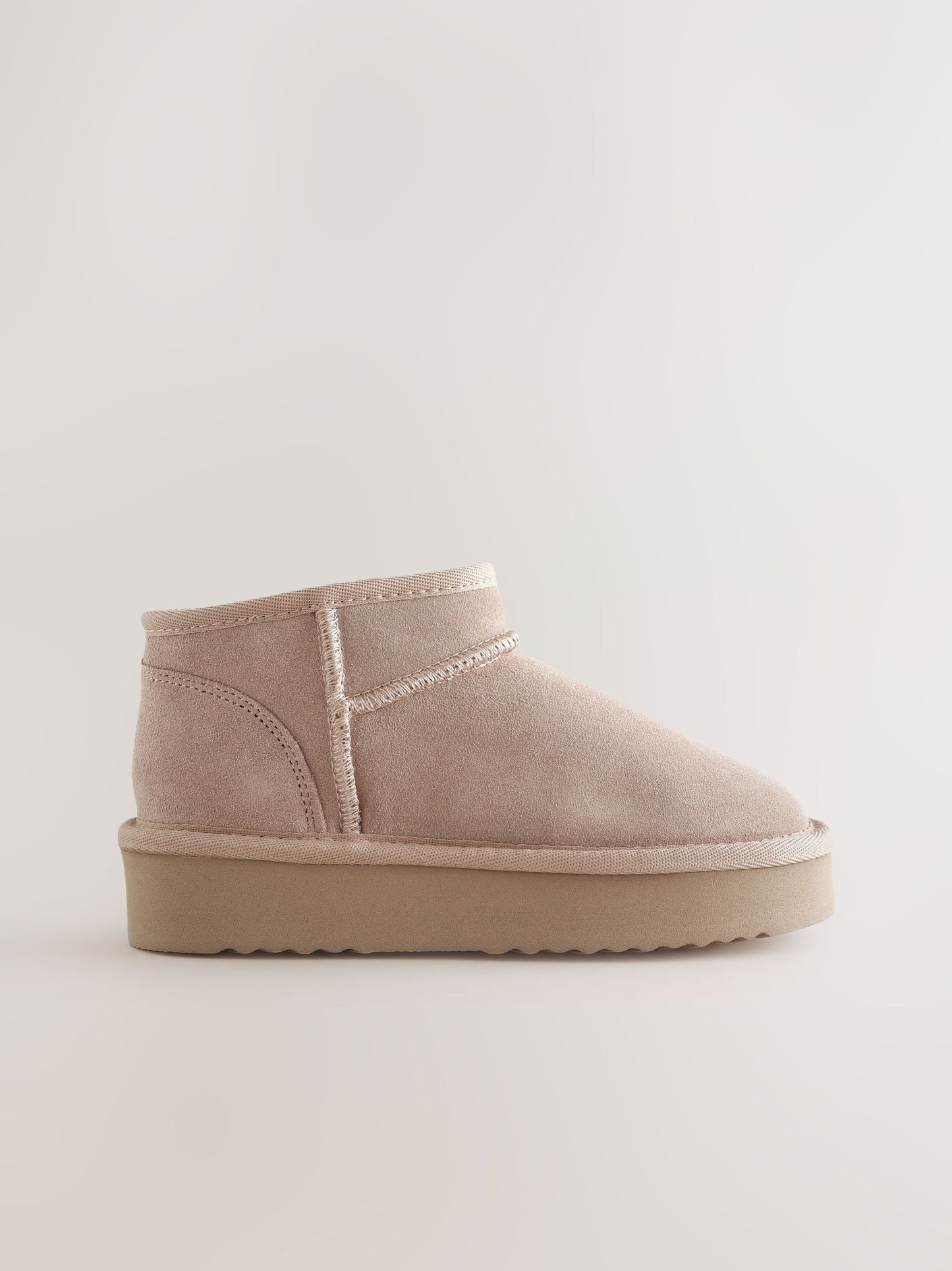 Sand Standard Fit (F) Water Repellant Suede Pull On Boots image 2