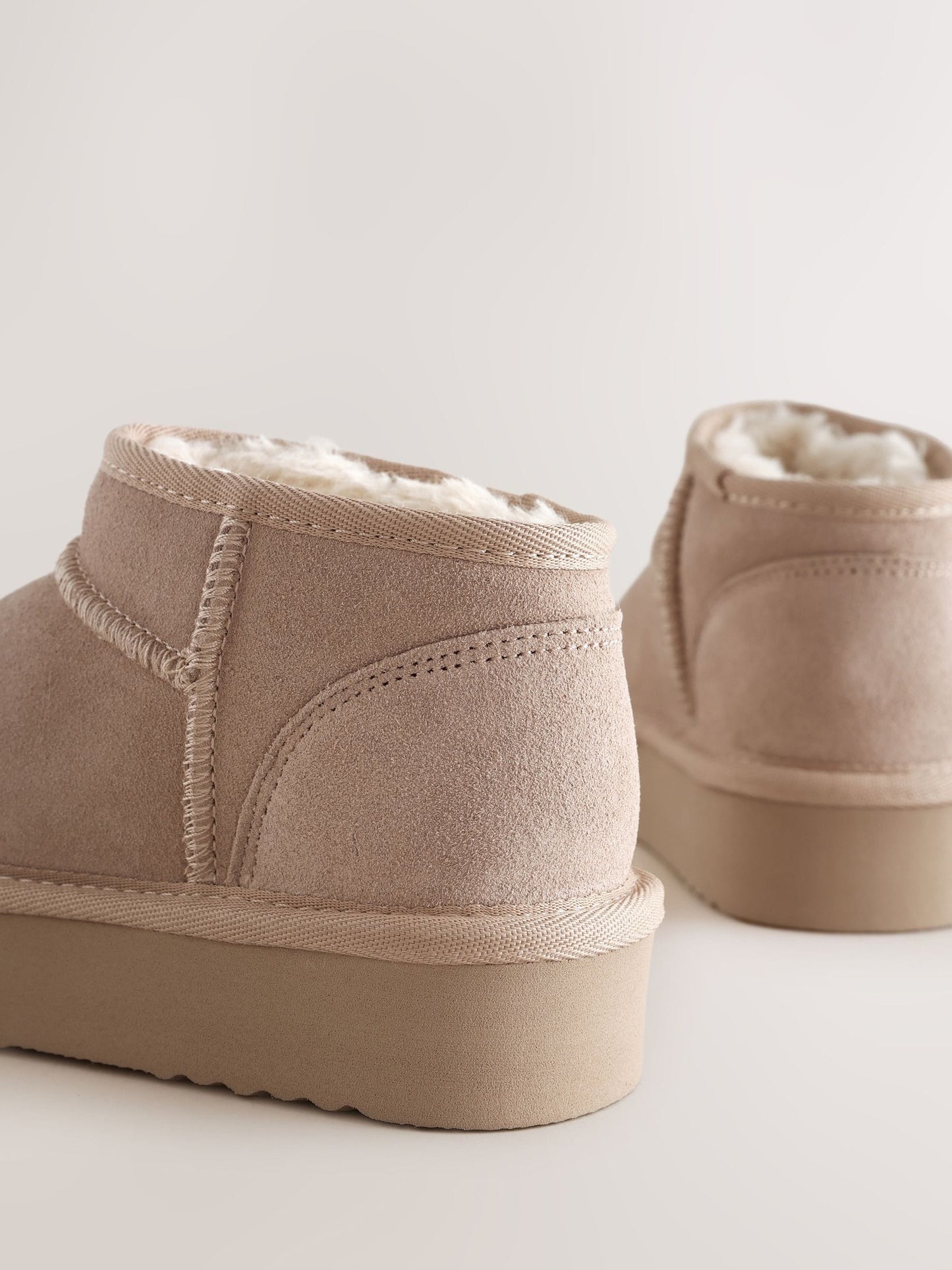 Sand Standard Fit (F) Water Repellant Suede Pull On Boots image 5