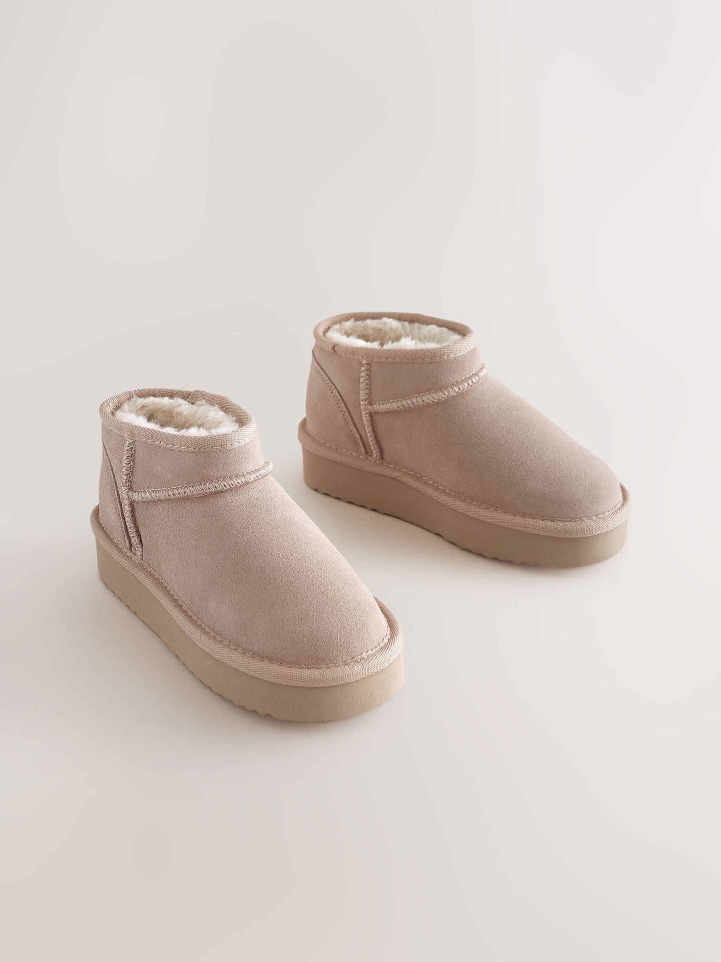 Sand Wide Fit (G) Water Repellant Suede Pull On Boots image 1