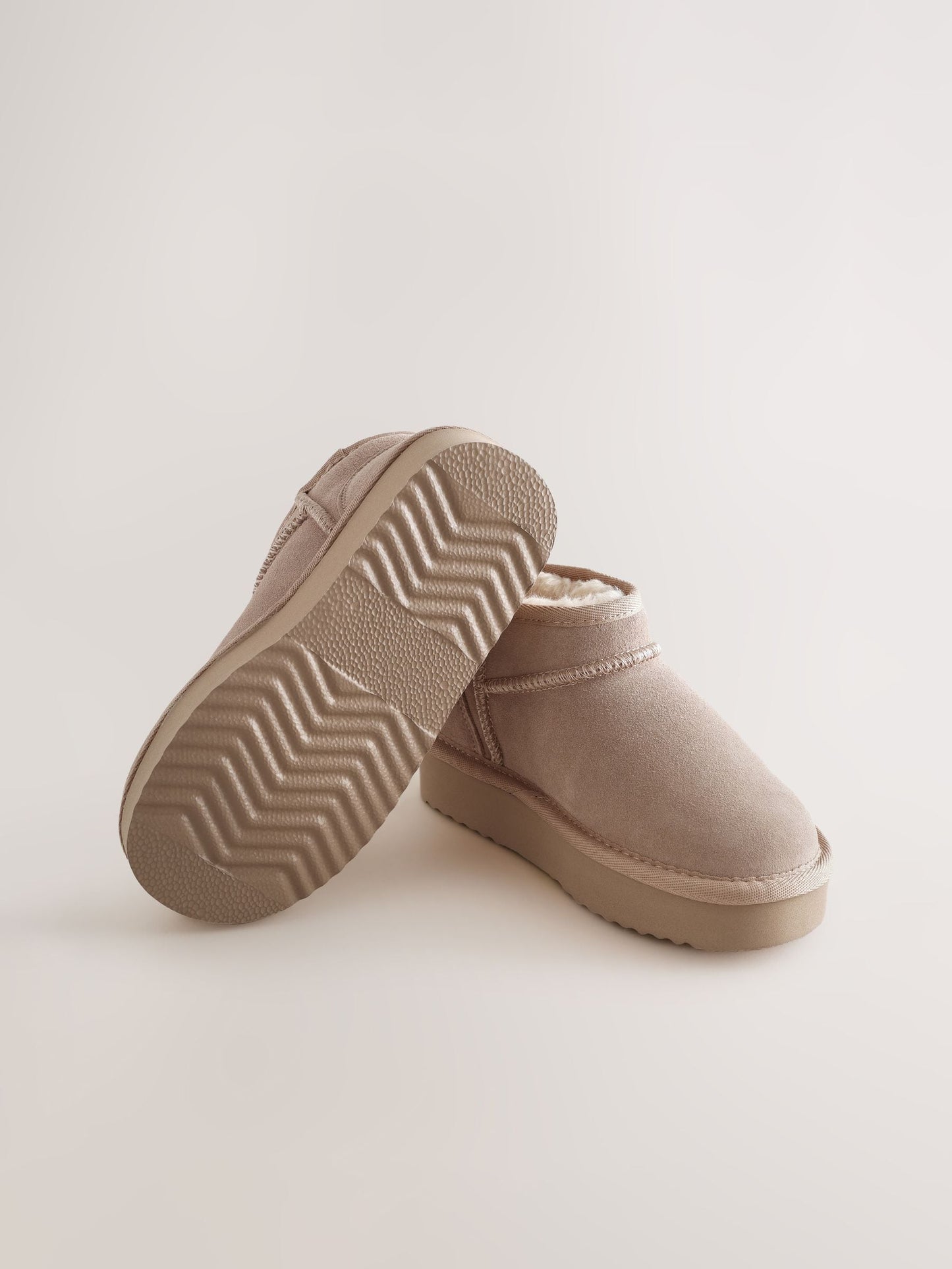 Sand Wide Fit (G) Water Repellant Suede Pull On Boots image 4