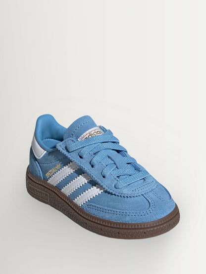 adidas Originals Blue Handball Spezial Elastic Lace Infant Trainers image 3