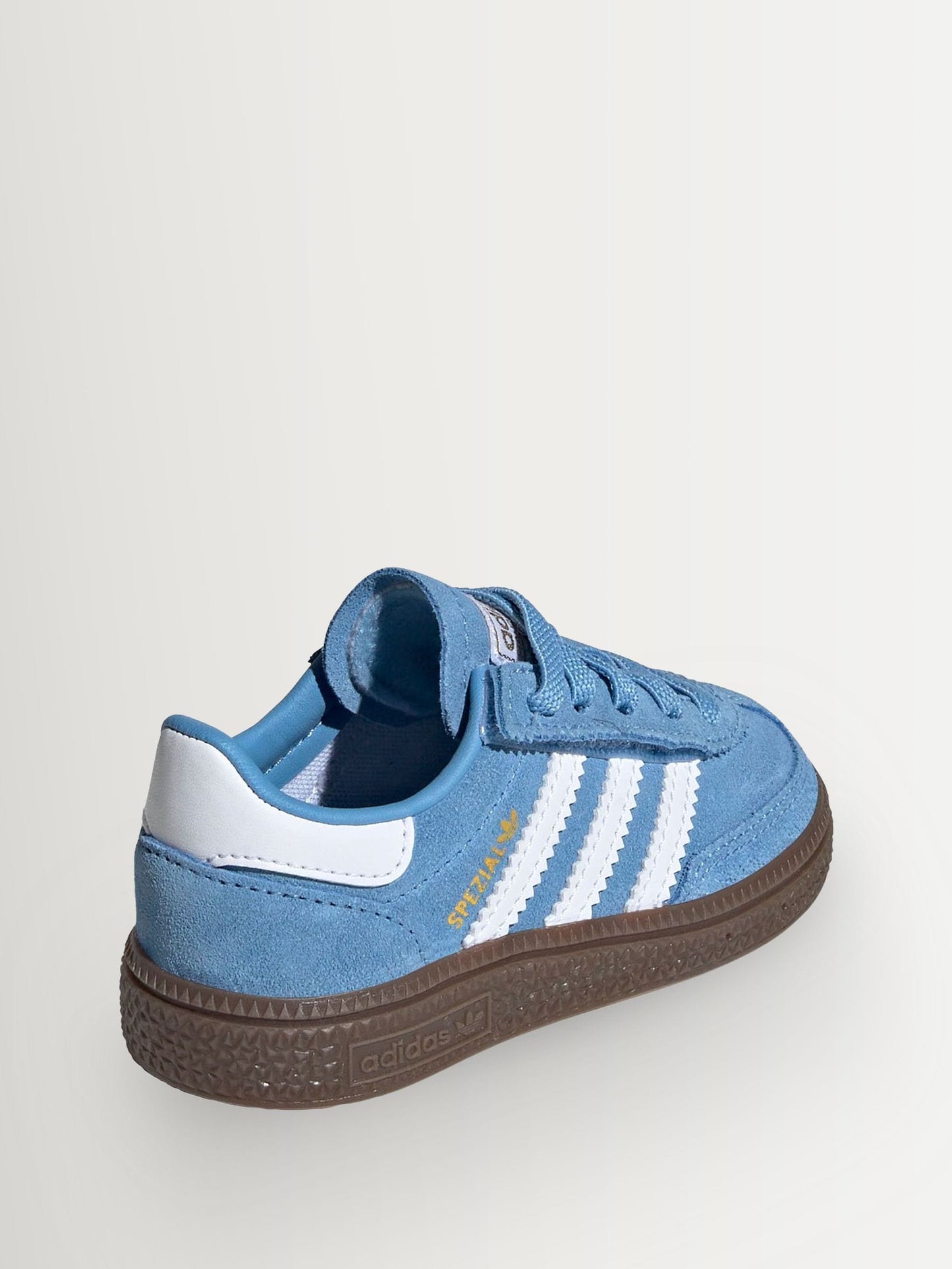 adidas Originals Blue Handball Spezial Elastic Lace Infant Trainers image 5