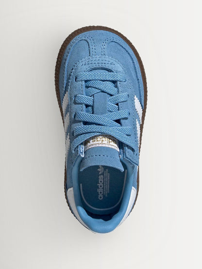 adidas Originals Blue Handball Spezial Elastic Lace Infant Trainers image 7
