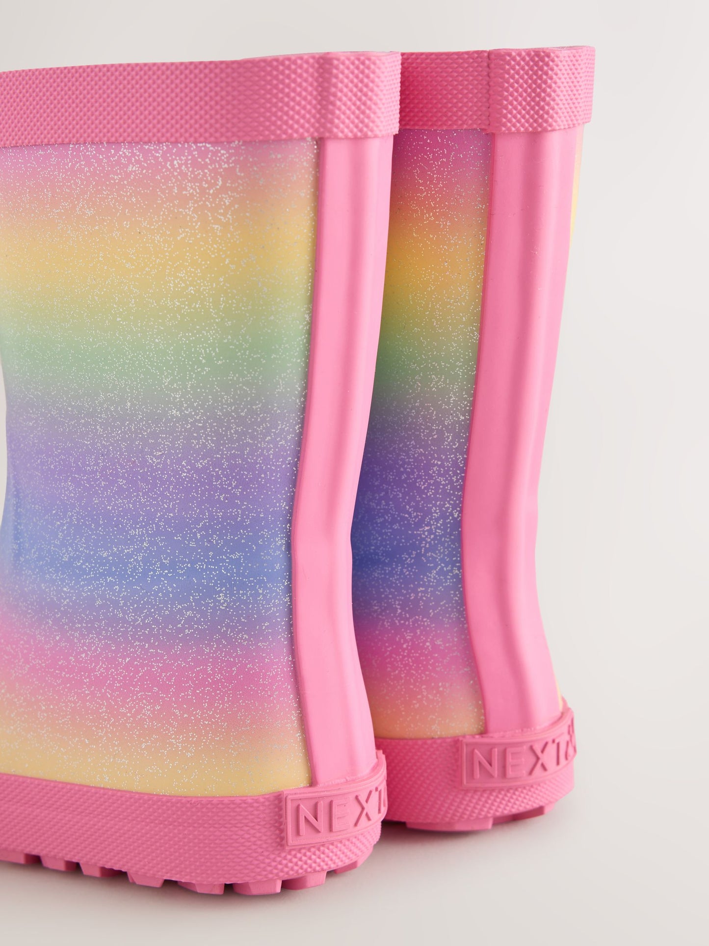 Multi Rainbow Barefoot Wellies image 2