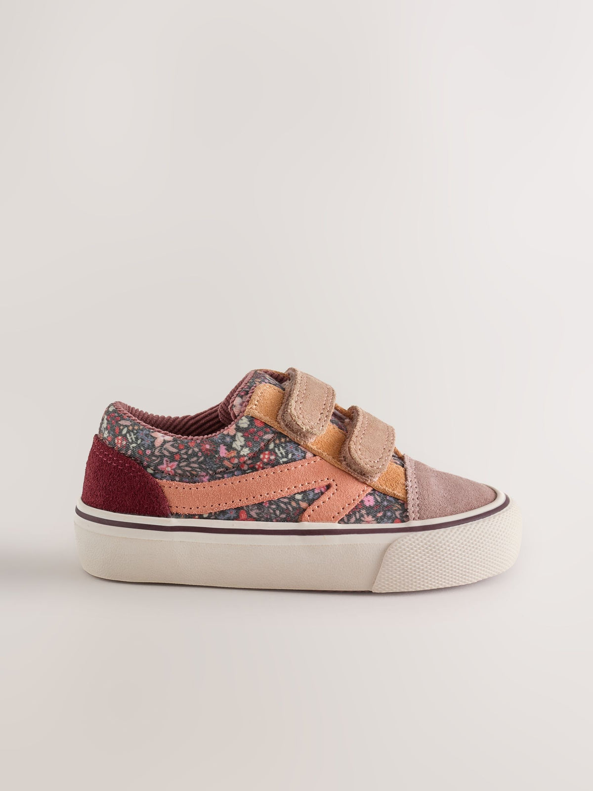 Dsiney Kidz - Multi Floral Wide Fit (G) Touch Fastening Trainers image 2