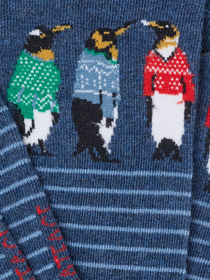 FatFace Navy Penguin Socks - image 2