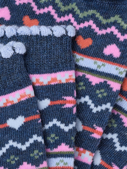 FatFace Navy Fairisle Socks - image 2
