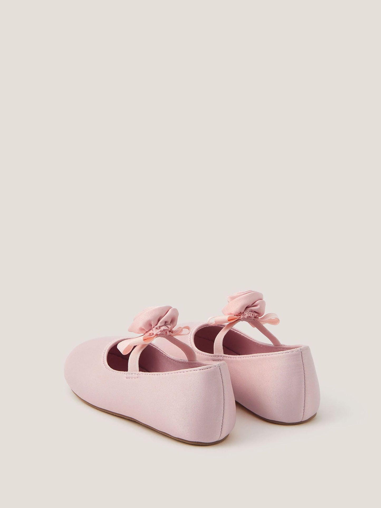 Monsoon Pink Baby Rosette Walker Shoes image 3