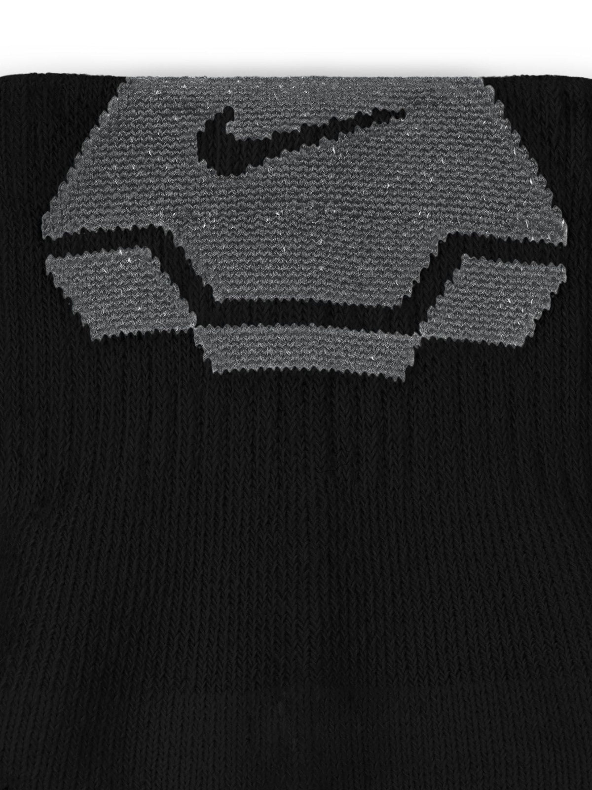 Nike Black/White Everyday Elevated Sport Ankle Socks 3 Pack - image 4