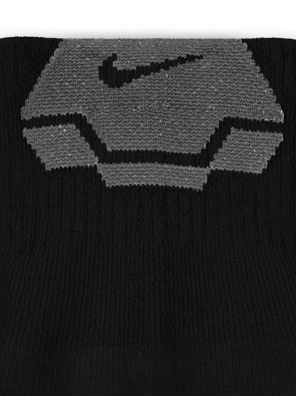 Nike Black/White Everyday Elevated Sport Ankle Socks 3 Pack - image 4