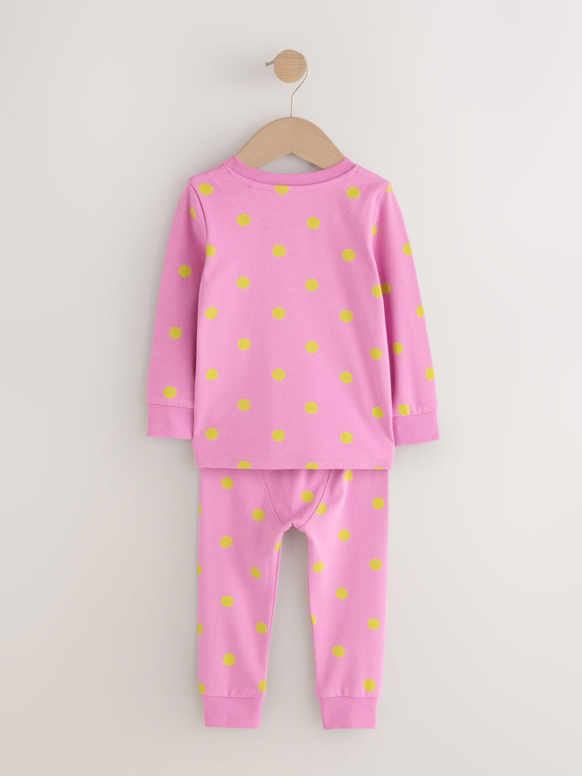Purple and Orange Spot Snuggle Pyjamas 3 Pack (9mths-12yrs) - image 6