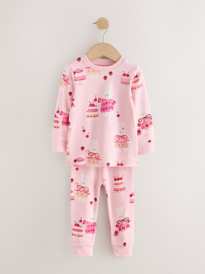 Pink Snuggle Pyjamas 3 Pack (9mths-12yrs) - image 4