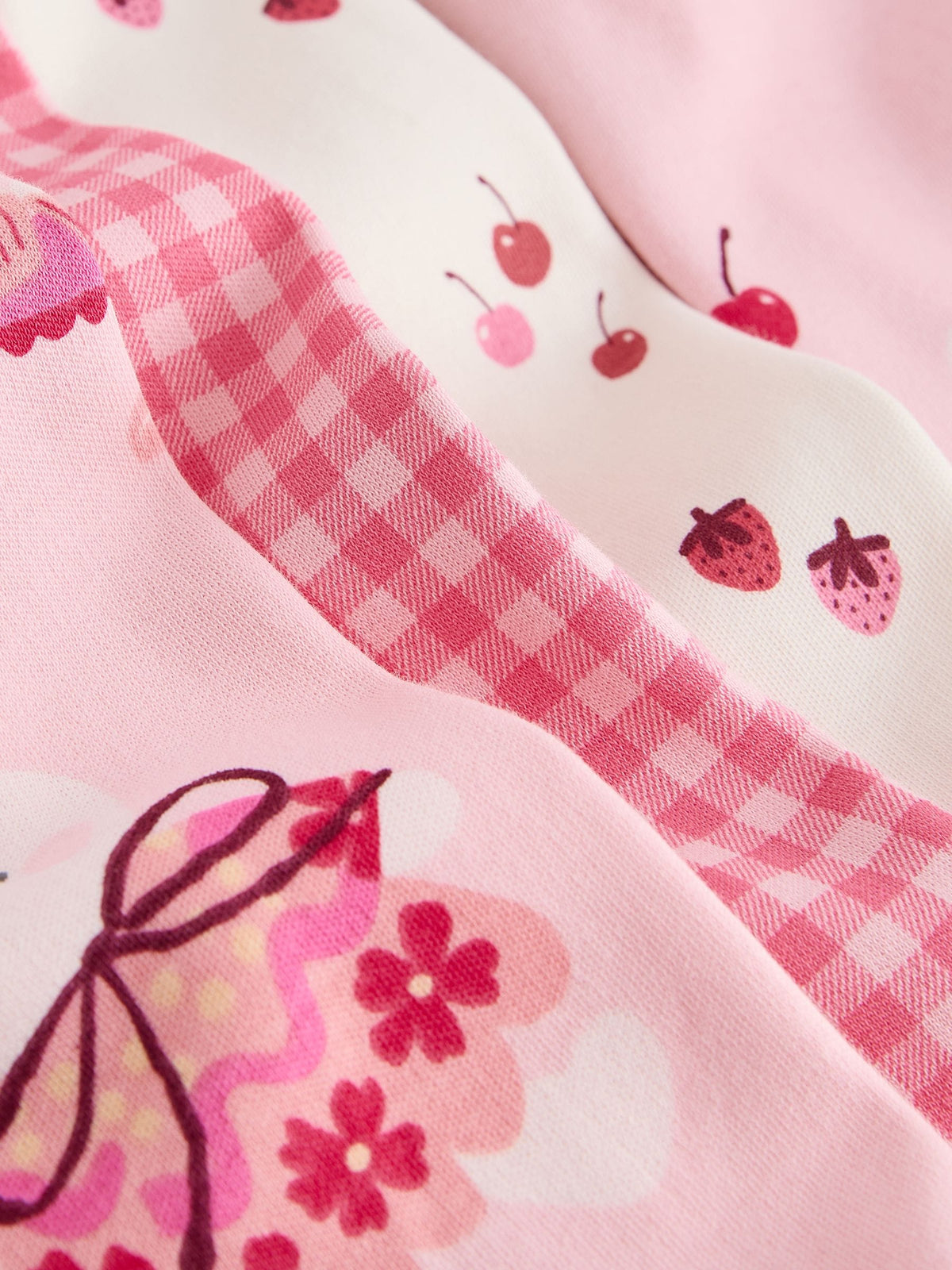 Pink Snuggle Pyjamas 3 Pack (9mths-12yrs) - image 6