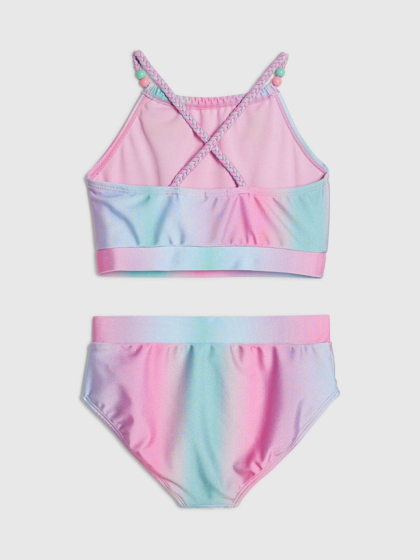 Dsiney Kidz - River Island Blue Ombre Sequin Shell Bikini image 2