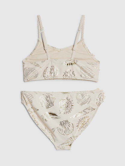 Dsiney Kidz - River Island Cream 3D Flower Bikini image 2