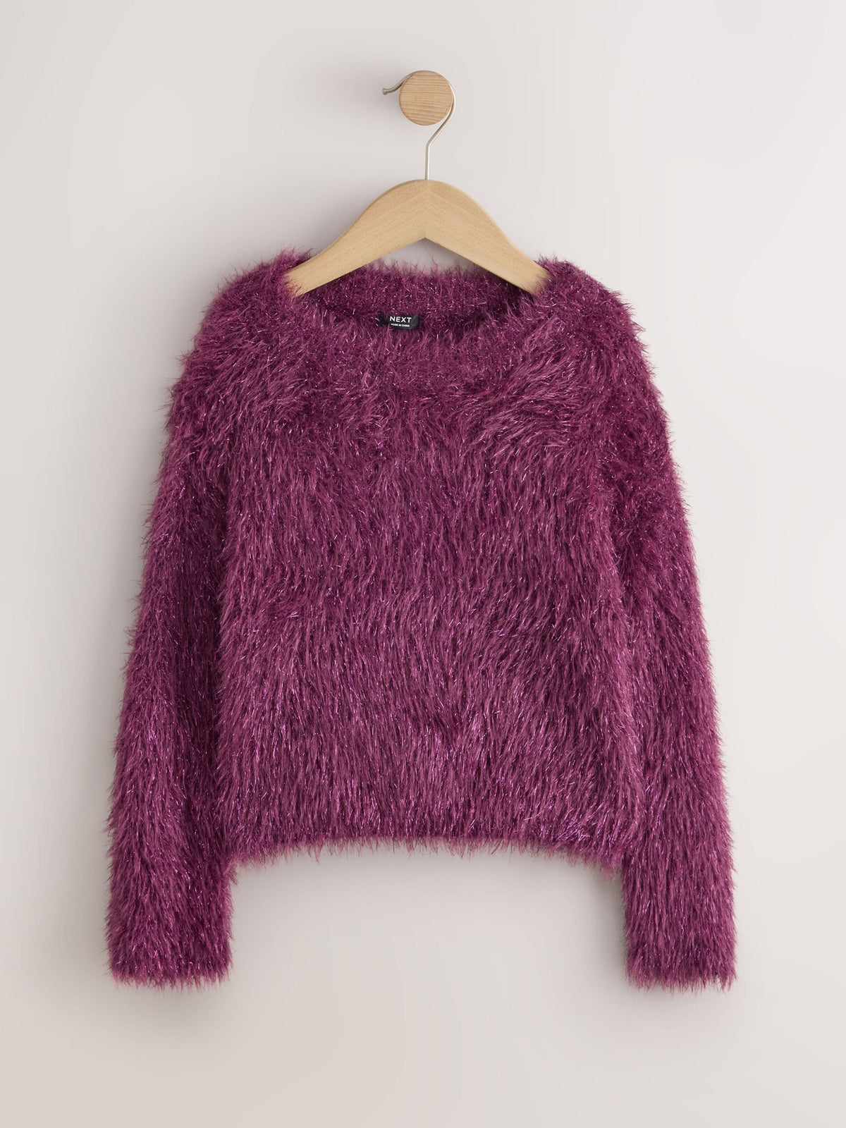 Red Tinsel Fluffy Jumper (3-16yrs) - image 5