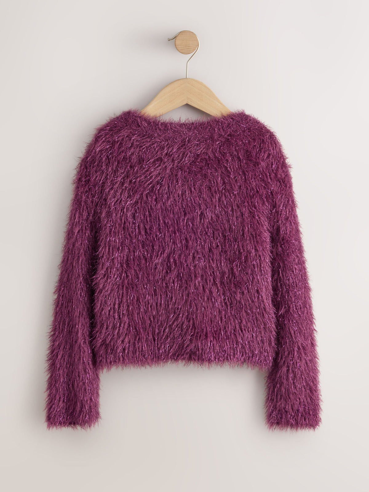 Red Tinsel Fluffy Jumper (3-16yrs) - image 6