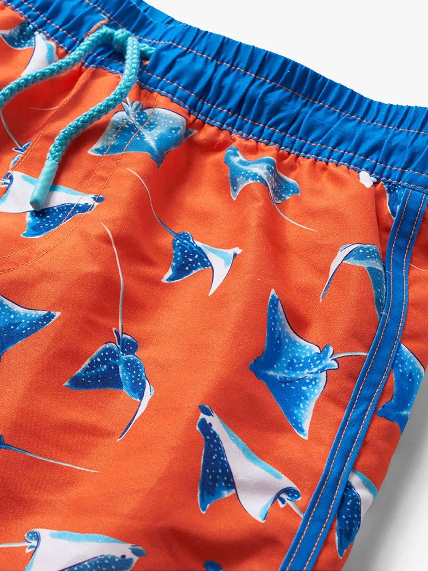 Hatley Orange Sting Rays Swim Shorts image 3